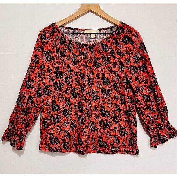Michael Kors Long Sleeve Top   Sz M   EUC - Picture 1 of 3